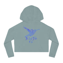 Load image into Gallery viewer, Women’s Cropped Hooded Sweatshirt