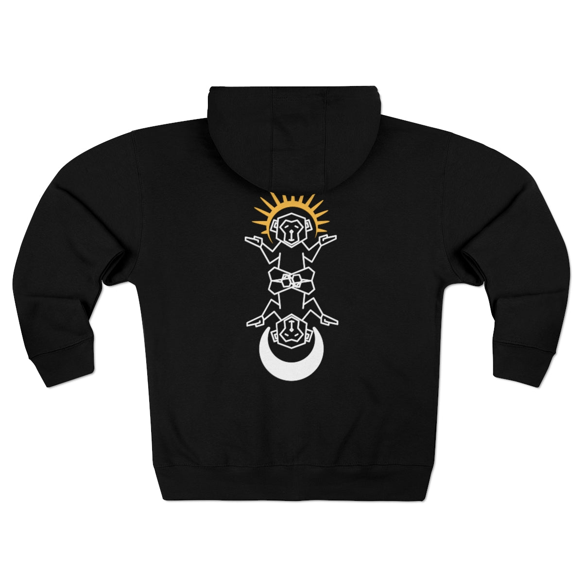 即完売］BEEDEN DUALITY ZIP DESIGN HOODIE