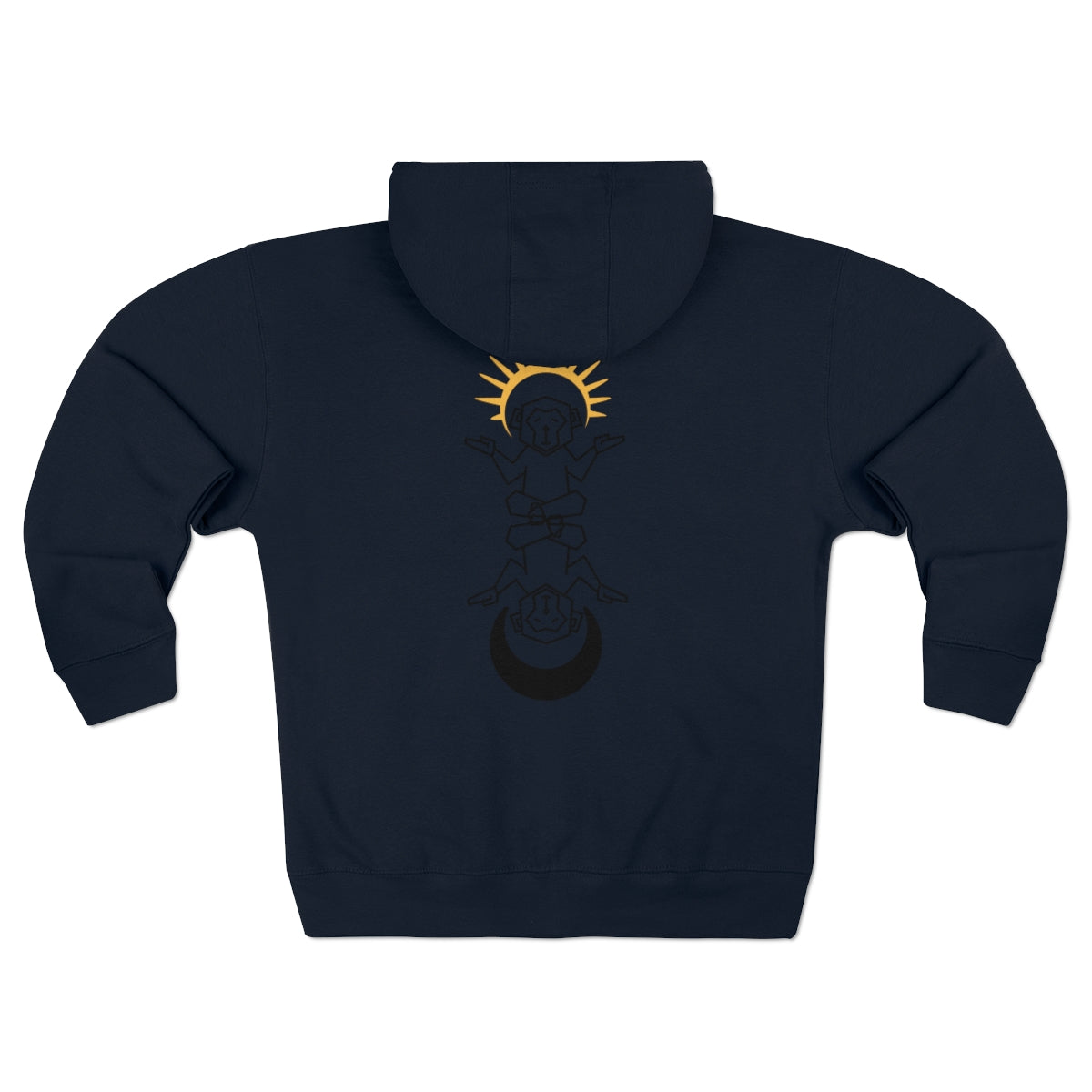 トップス BEEDEN DUALITY ZIP DESIGN HOODIE BEEDEN DUALITY ZIP DESIGN HOODIE